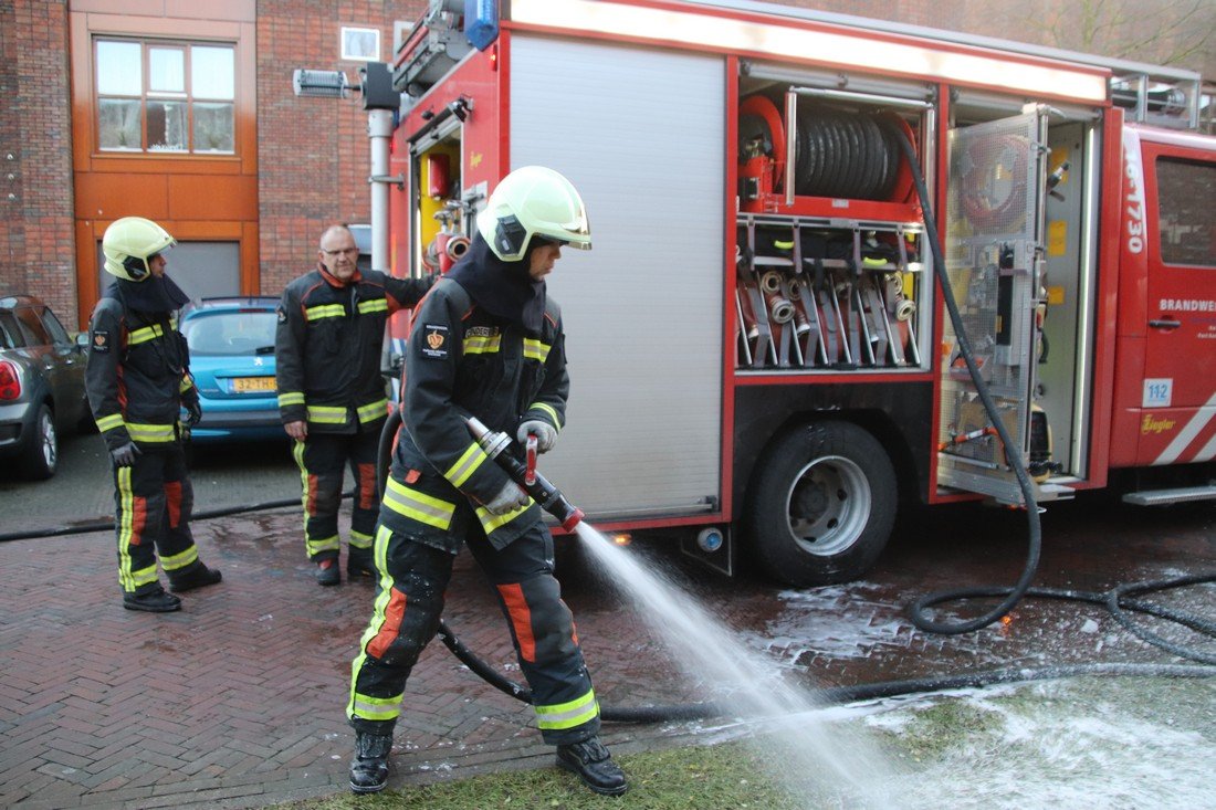 Uitslaande brand Druivenhof Noordwijk